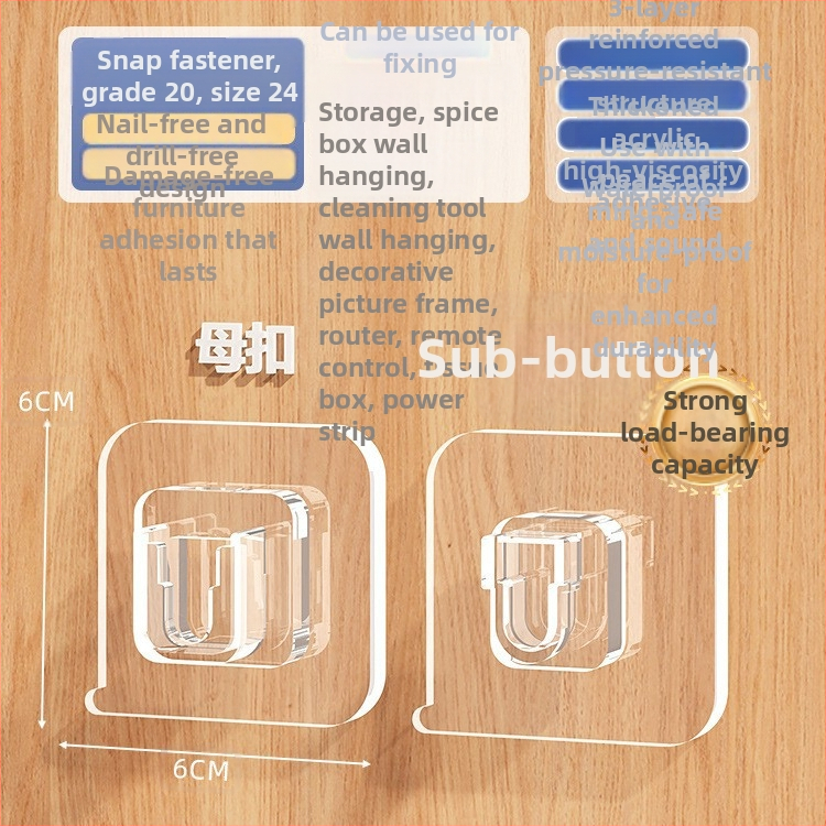 Επιτοίχιος φορέας για ρούτερ με θήκη αποθήκευσης, πλαστικό αυτοκόλλητο γάντζος, μοντέρνος μινιμαλιστικός σχεδιασμός, αντοχή 20–30 kg