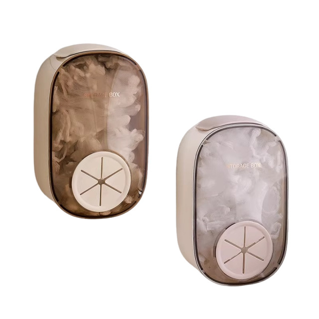 Sienas stiprināms uzglabāšanas korpuss pārtikas plēvei, PS materiāls, 2 L tilpums, putekļu izturīgs, mūsdienīgs minimālisma dizains