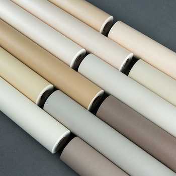 Тапет за стена в скандинавски дървесен стил, нетъкана основа, модерна простота, трислойна конструкция, Seven Color Home