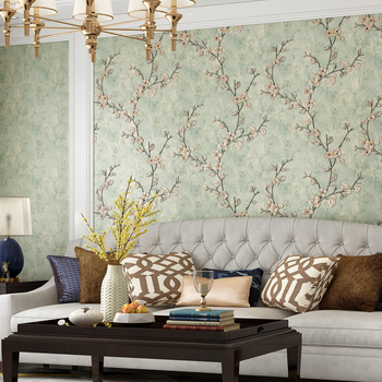 Amerikai retro 3D-relief virágmintás AB-illesztésű tapéta, öntapadós, nem szőtt anyagból, hálószobába és nappaliba televízió háttérként