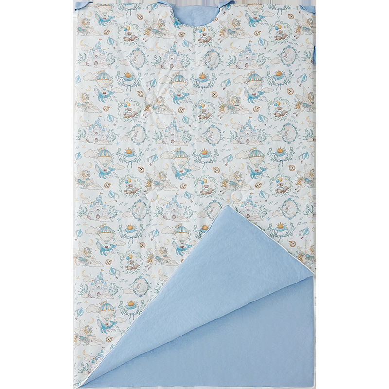 Wellber детски спален чувал с Anti-Kick quilt, модерен стил, пълнител 20849928732