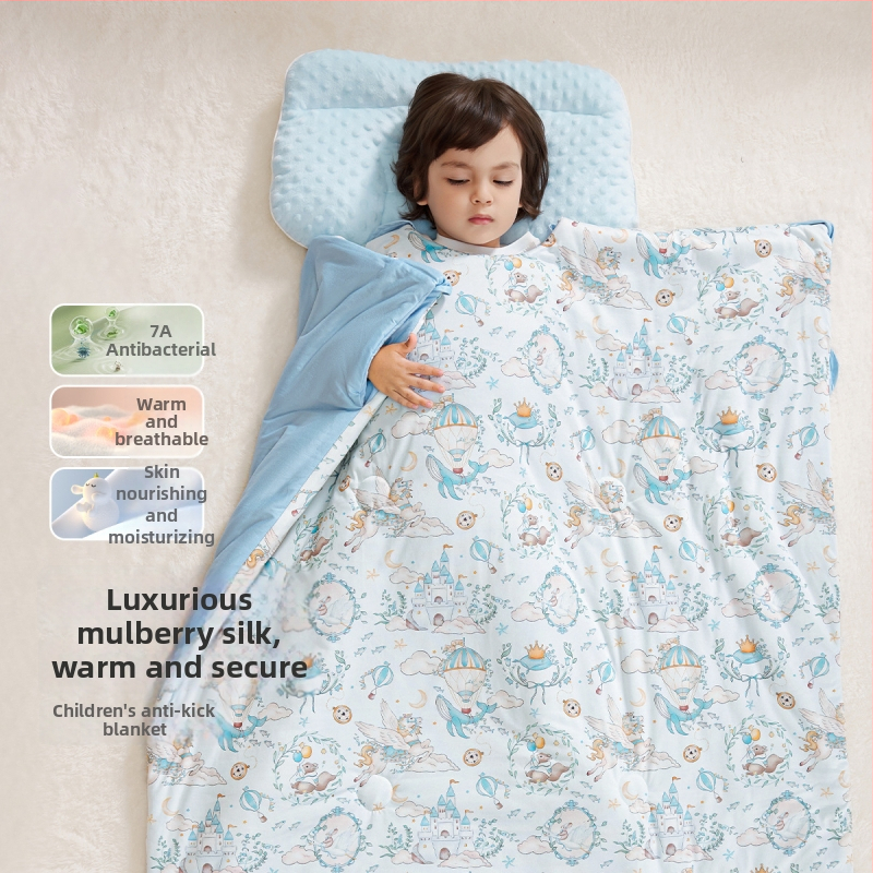 Wellber детски спален чувал с Anti-Kick quilt, модерен стил, пълнител 20849928732