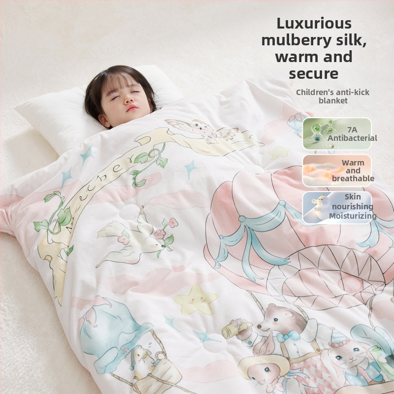 Wellber детски спален чувал с Anti-Kick quilt, модерен стил, пълнител 20849928732