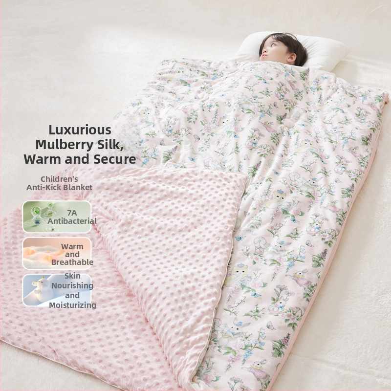 Wellber детски спален чувал с Anti-Kick quilt, модерен стил, пълнител 20849928732