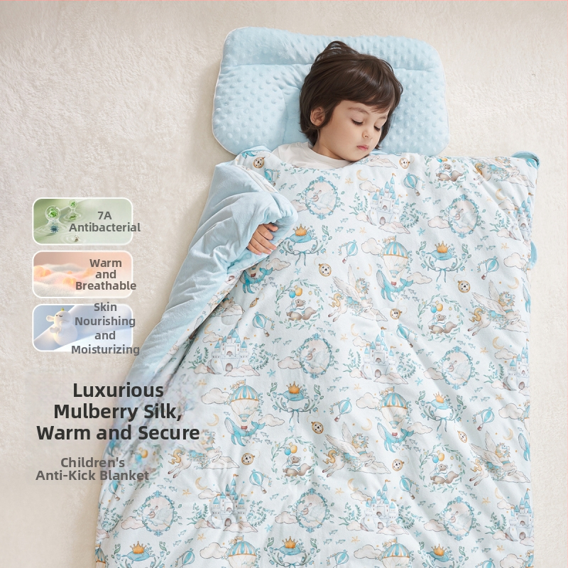 Wellber детски спален чувал с Anti-Kick quilt, модерен стил, пълнител 20849928732