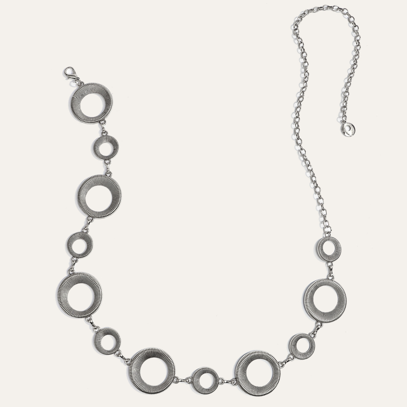 Metalni kaiš za struk s geometrijskim kružnim dizajnom, unisex, širina 2 cm (Materijal: Metal; Širina: 2 cm; Spol: Unisex; Godina/Sezona: Jesen 2025; Personalizacija: Da)