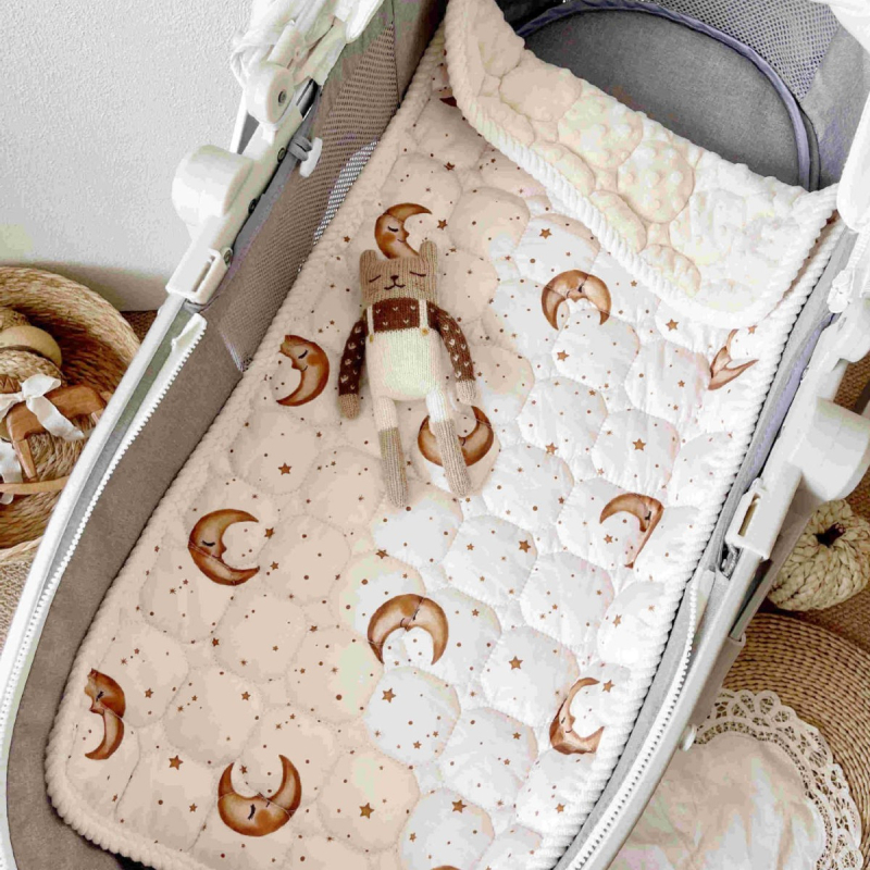 Vankri istmepadi – puuvillane alus beebidele 0–1-aastastele, beebi positsioneerimise padi