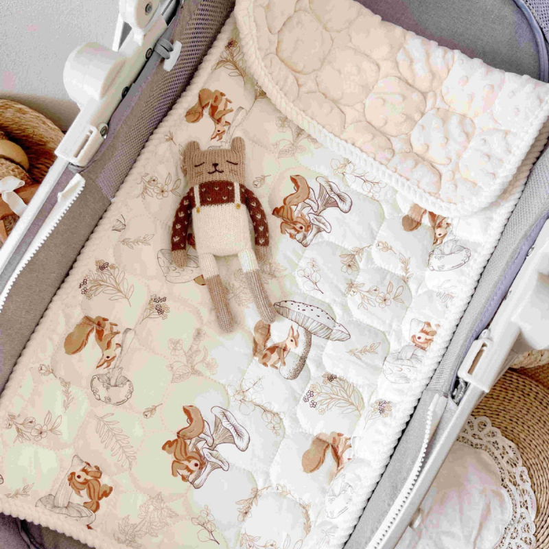 Vankri istmepadi – puuvillane alus beebidele 0–1-aastastele, beebi positsioneerimise padi