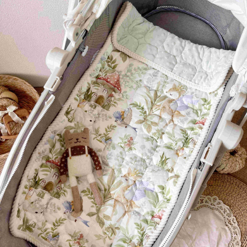 Vankri istmepadi – puuvillane alus beebidele 0–1-aastastele, beebi positsioneerimise padi