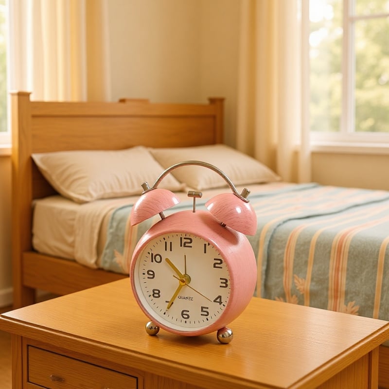 Studentu naktsmājām, guļamistabai un viesistabai — ar baterijām darbināms elektroniskais mehānisms; LCD un analogo displejs; metāla korpuss; pielāgošana pieejama