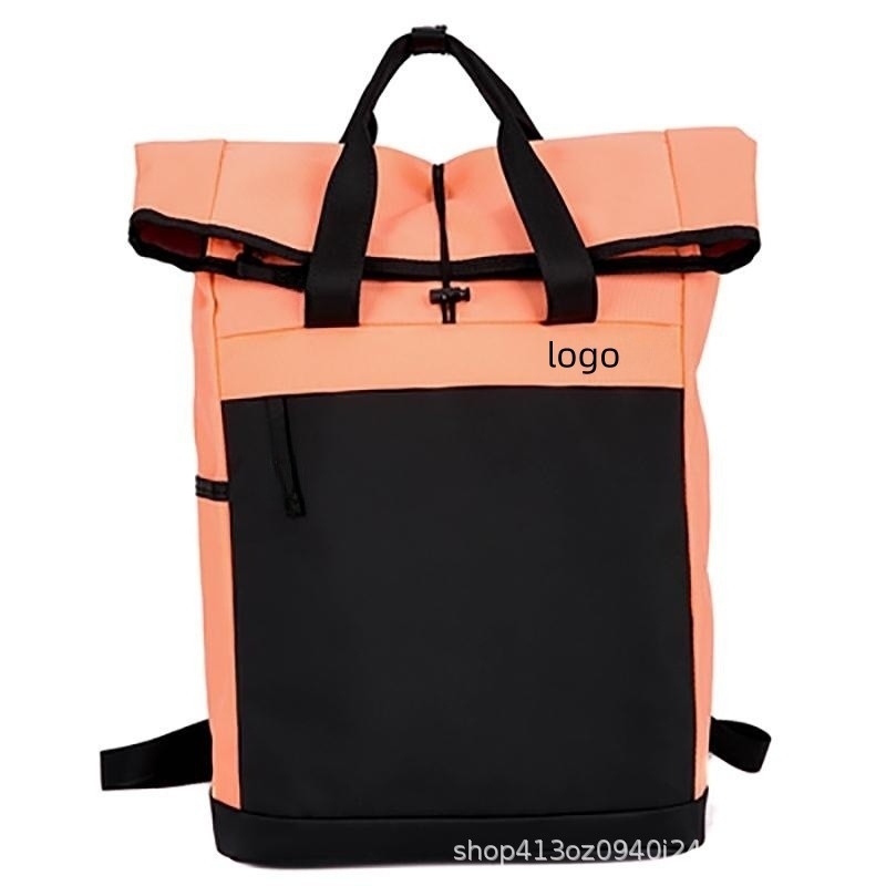 Unisex treniravimo kuprinė, 20–35 L talpa, Oxford audinys, miesto minimalistinis stilius, tinkama 16 colių nešiojamam kompiuteriui, išlenkti pečių dirželiai