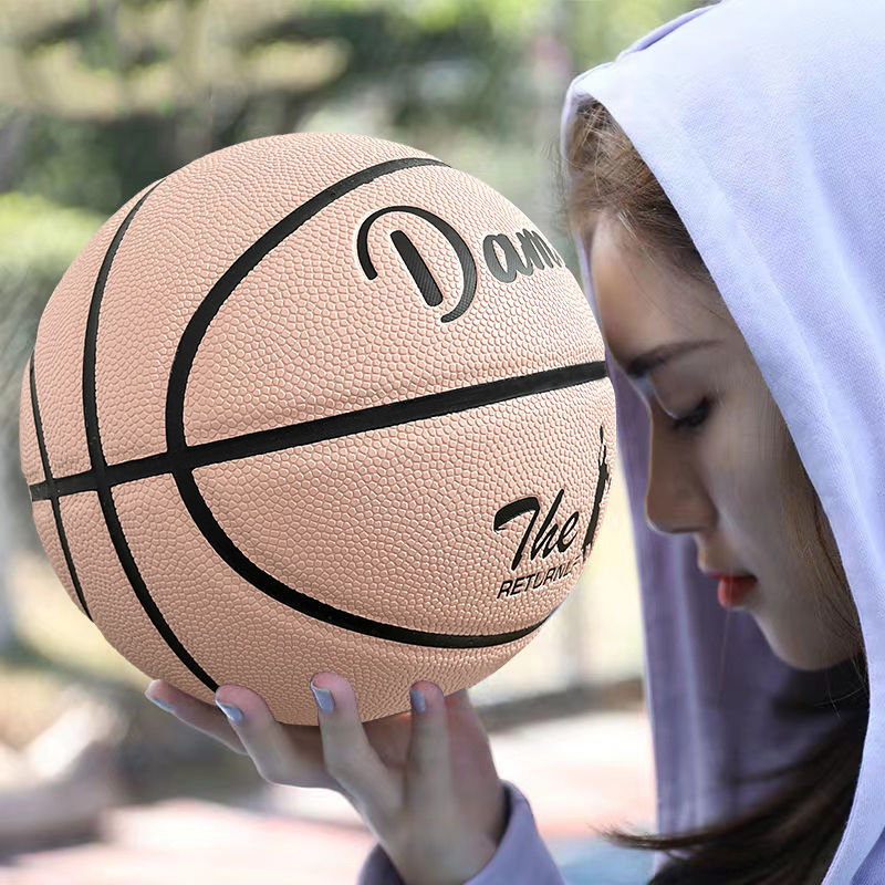 Reflektív fényű kosárlabda éjszakai világítással, fluoreszcens bevonattal, kopásálló, csúszásmentes, puha bőr felületű, felnőttek és tinédzserek számára