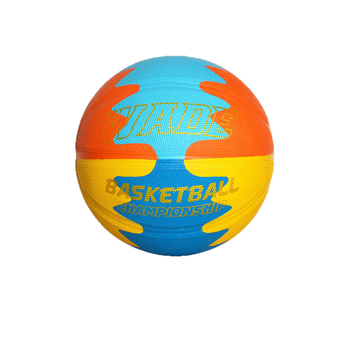 Mingea de baschet din cauciuc pentru antrenament, cu imprimare logo și personalizare, potrivită pentru baschet, fotbal și volei