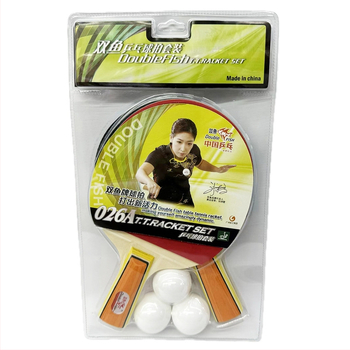 Pisces lauatennise reket A026/A036, kahekülgne anti-kleepuva kumm, 126A/136A, treeninguks ja mängimiseks