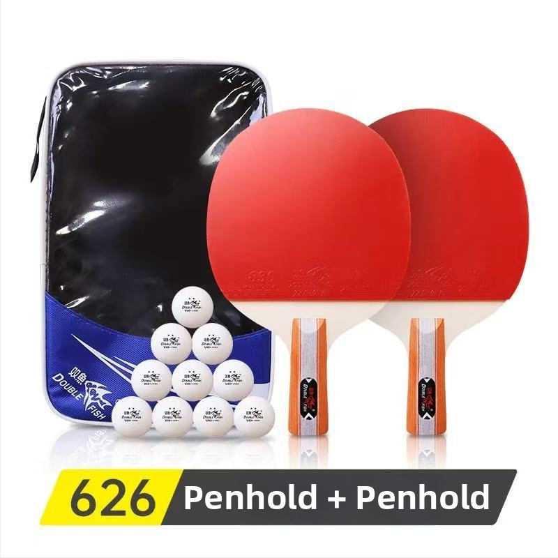 Pisces lauatennise reket A026/A036, kahekülgne anti-kleepuva kumm, 126A/136A, treeninguks ja mängimiseks