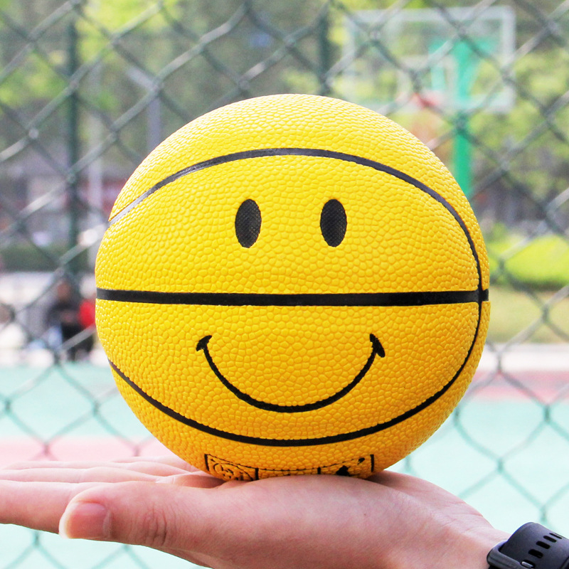 Three Rings basketbols, PU materiāls, Modeļa Nr. 1, logotips drukāts