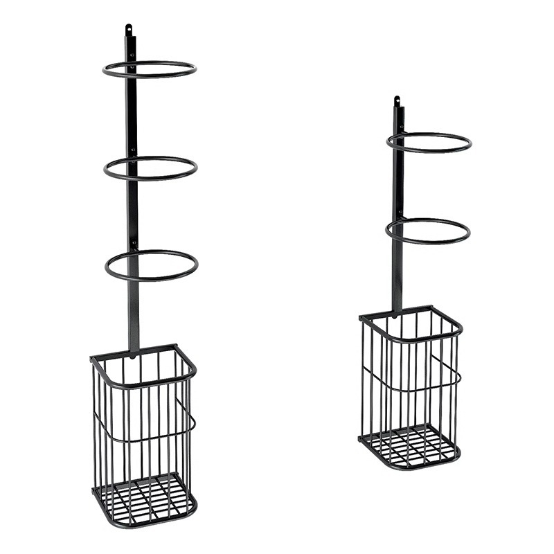 Raft de păstrare a mingilor pentru acasă, montaj pe perete fără găuri, organizator multi-sport pentru baschet, fotbal, volei și badminton — Cod produs Ltao732086521211