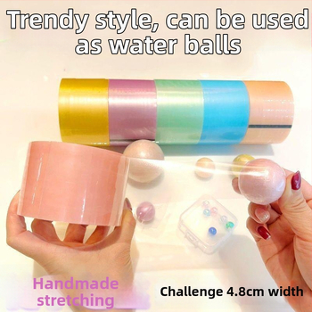 Dekompresinė juostelė su BOPP pagrindu, 50 μm storis, spausdintas logotipas