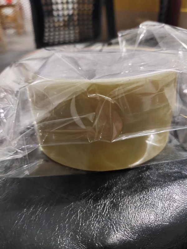 Dekompresinė juostelė su BOPP pagrindu, 50 μm storis, spausdintas logotipas