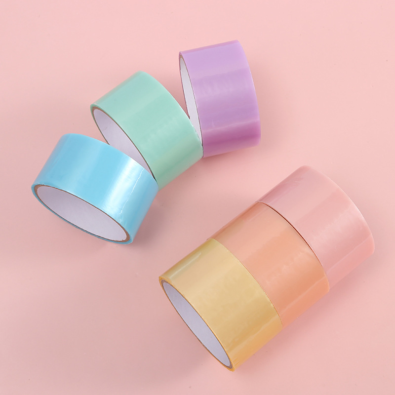 Dekompresinė juostelė su BOPP pagrindu, 50 μm storis, spausdintas logotipas