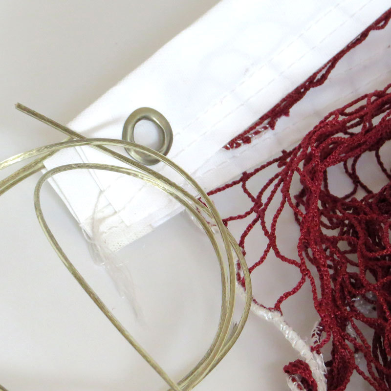 Plasă de badminton – standard pentru competiții la dublu, pliabilă și portabilă pentru interior/exterior, poliester, Yigengmei