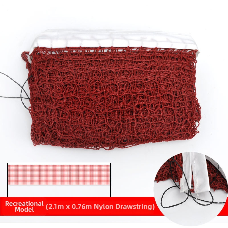 Plasă de badminton – standard pentru competiții la dublu, pliabilă și portabilă pentru interior/exterior, poliester, Yigengmei