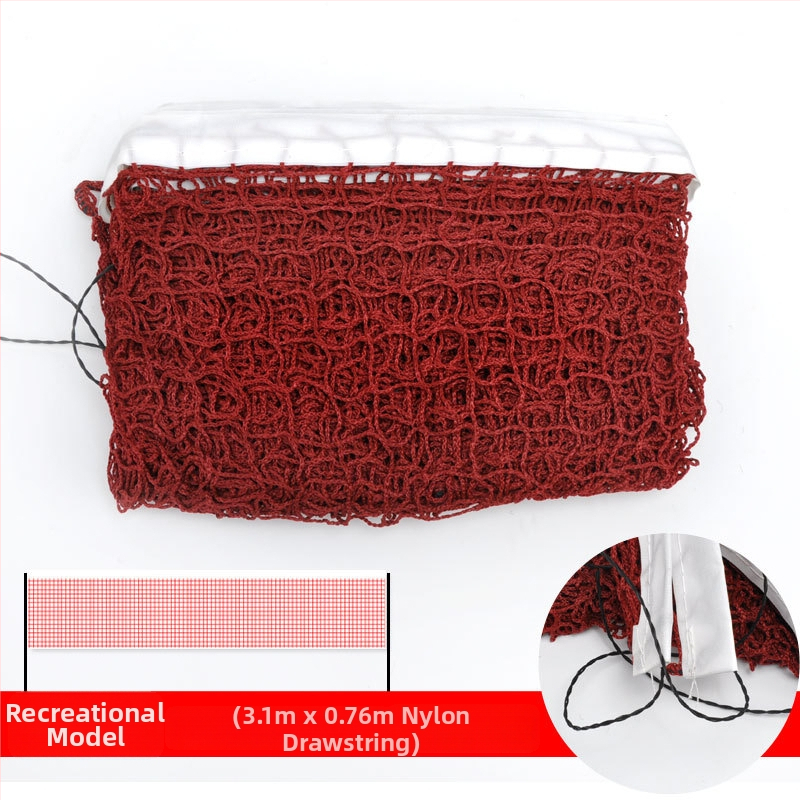 Plasă de badminton – standard pentru competiții la dublu, pliabilă și portabilă pentru interior/exterior, poliester, Yigengmei