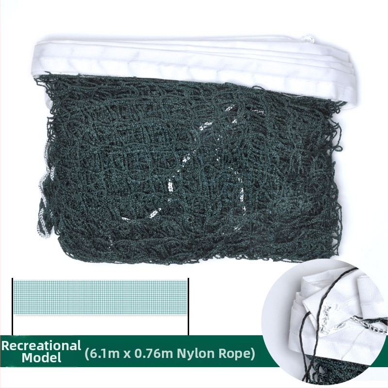 Plasă de badminton – standard pentru competiții la dublu, pliabilă și portabilă pentru interior/exterior, poliester, Yigengmei