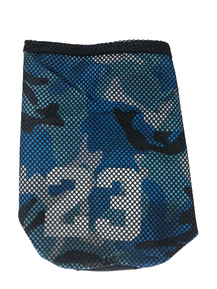 Krepšinio tinklo kuprinė su virvele – pritaikoma su logotipu, tinklinė medžiaga, sportinė kuprinė krepšiniui