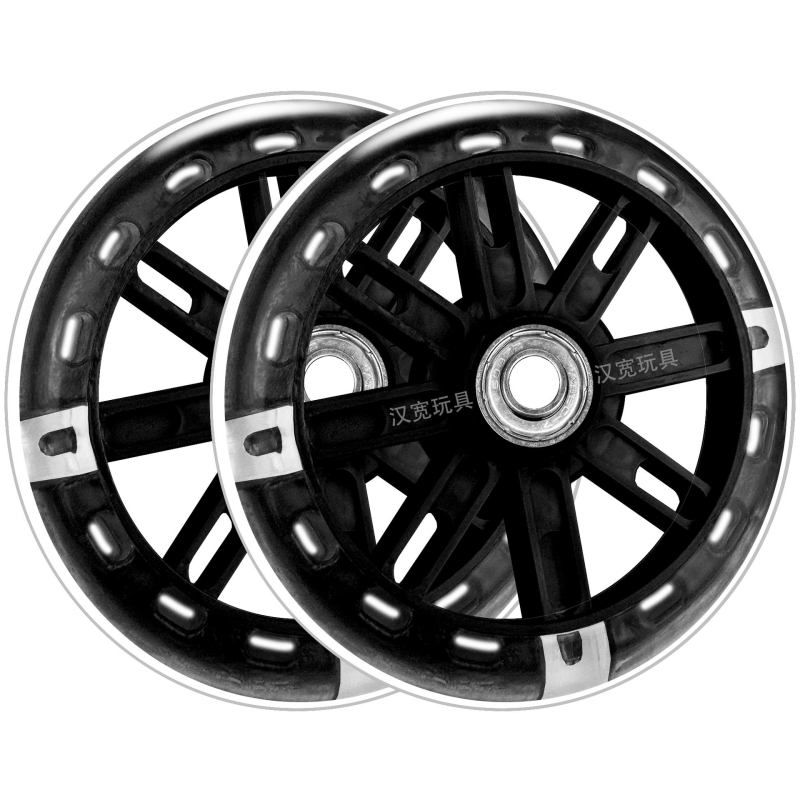 Laste jalgratta abirattad reguleeritava hoidikuga, metallist, vaikne, universaalne