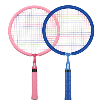 Peak Bērnu ultra viegls badminton komplekts – divas raketes, rāmis no dzelzs sakausējuma, svars 95–100 g, roktura G5