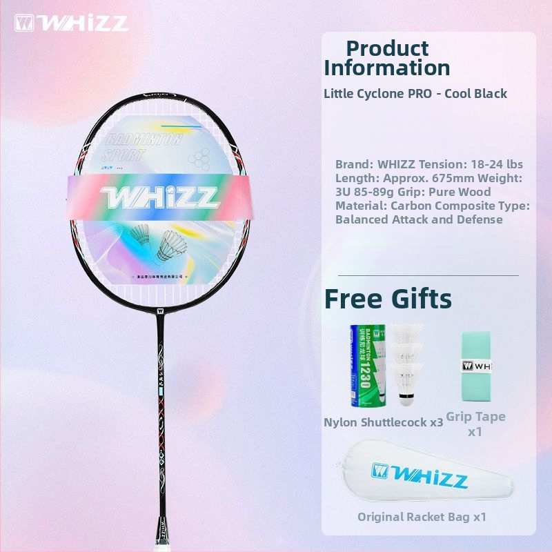 Pieaugušo badminton raketes komplekts ar tērauda rāmi un neilona stīgām