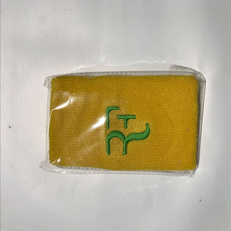 ZARSIA Medvilninis sportinis rankšluostis riešui su abėcėlės dizainu, prakaito sugėrimas, kilmė Taivanas, perdirbimo pritaikymas, tinka tenisui, badmintonui, beisbolui, golfui ir krepšiniui