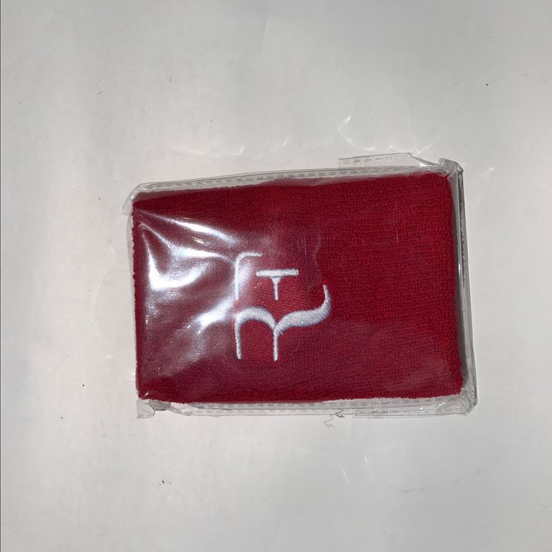 ZARSIA Medvilninis sportinis rankšluostis riešui su abėcėlės dizainu, prakaito sugėrimas, kilmė Taivanas, perdirbimo pritaikymas, tinka tenisui, badmintonui, beisbolui, golfui ir krepšiniui