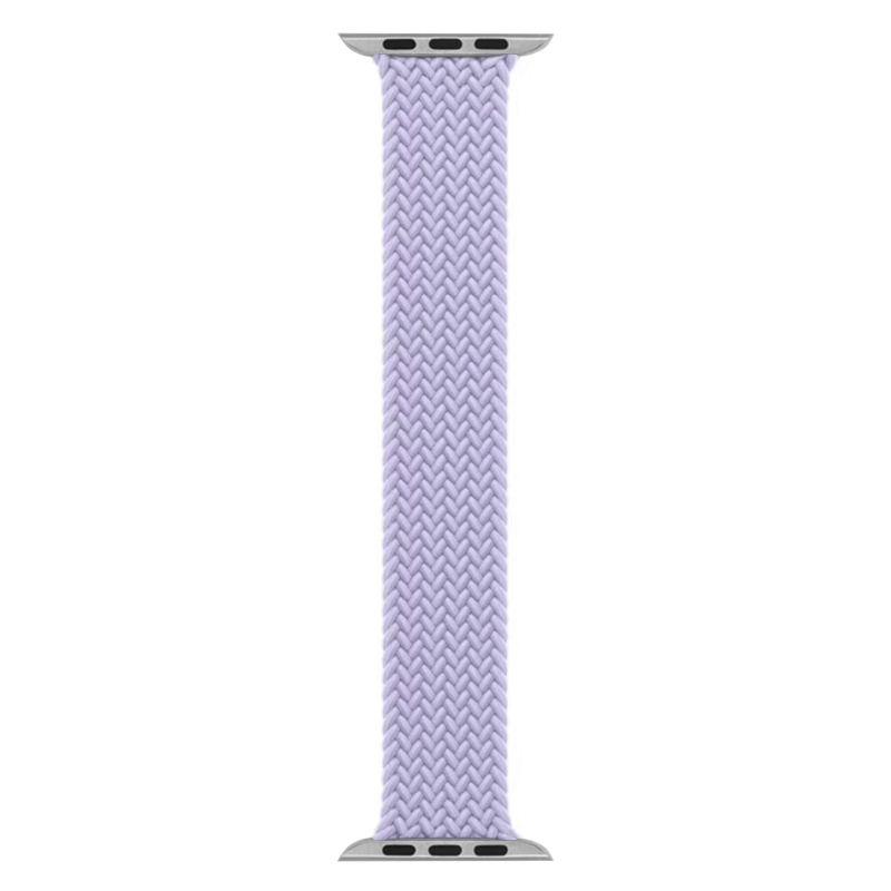 Nylon fonott egyhurokú szíj az Apple Watch Series 8/7/6-hoz, divatos kialakítás