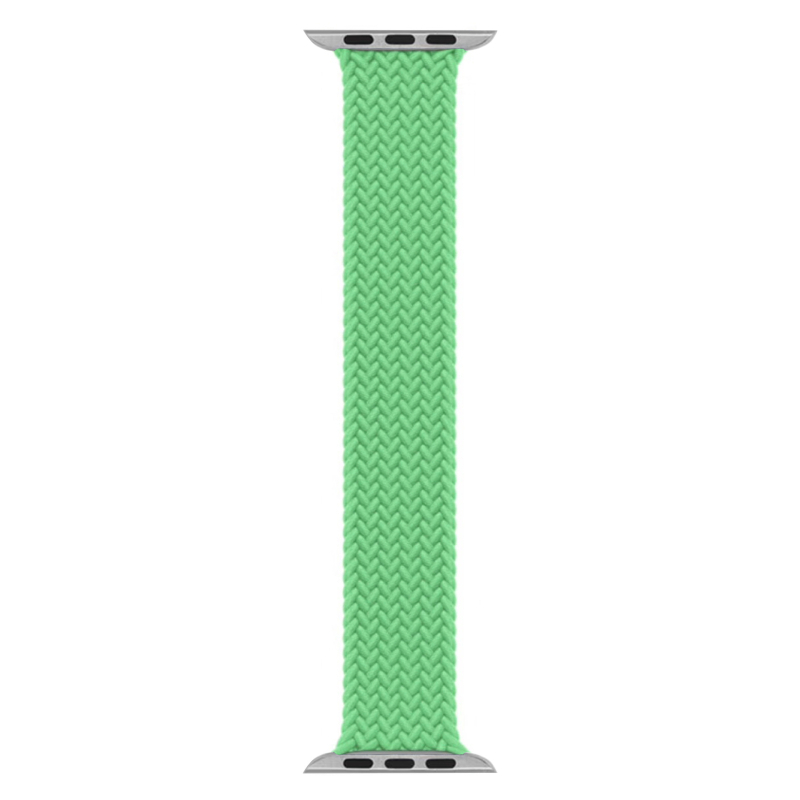 Nylon fonott egyhurokú szíj az Apple Watch Series 8/7/6-hoz, divatos kialakítás