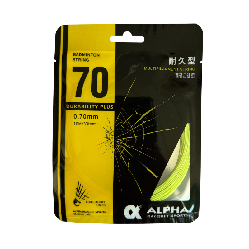 Alpha BS70 reketi string — nailonist string badmintonile ja tenisele