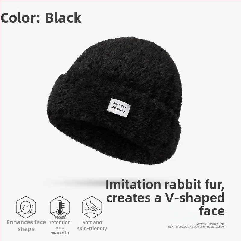 Vunena zimna kapa s kapuljačom za vanjske sportove, topla i otporna na vjetar, zaštita ušiju, unisex