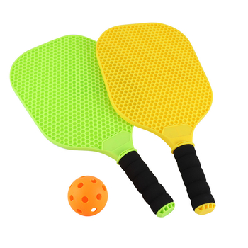 Paletă pickleball pentru familie, joc în aer liber (Material: plastic; Greutate: 25 g; Brand: Happy Star Bear)