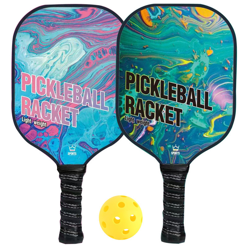 Paletă pickleball pentru familie, joc în aer liber (Material: plastic; Greutate: 25 g; Brand: Happy Star Bear)