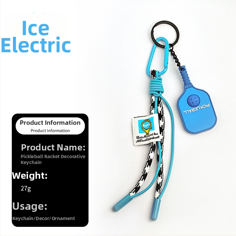 PVC medžiagos pickleball rakto pakabukas, Haiyang prekės ženklas, pritaikomas, vienas rinkinys