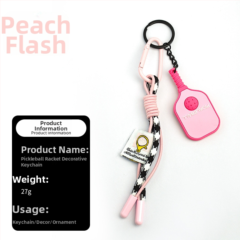 PVC medžiagos pickleball rakto pakabukas, Haiyang prekės ženklas, pritaikomas, vienas rinkinys