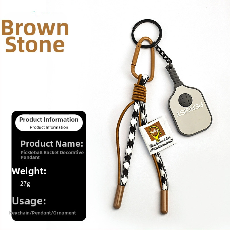PVC medžiagos pickleball rakto pakabukas, Haiyang prekės ženklas, pritaikomas, vienas rinkinys