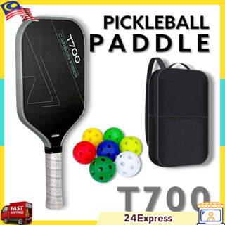 Lidakang szénszálas pickleball ütő, felület T700 textúrájú és matt kivitel, 225 g