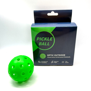 Leap zīmola Pickleball bumba, 26 caurumi, PE materiāls, 25 g uz kastītes