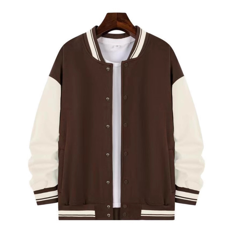 Vīriešu slim-fit kardigan jaka no combed kokvilnas 58,4% ar poliesteres odas, stāvošs kakls, vienkāršā pogu aizdare, bieza auduma