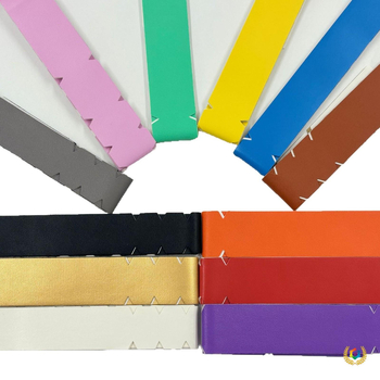 Pickleball raketo galvos krašto apsaugos lipdukai, 3 vnt. komplektas, su lipniu pagrindu, PU medžiaga, pritaikomas