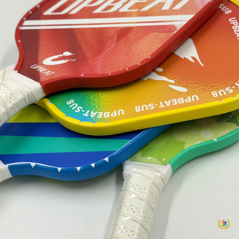 Pickleball raketo galvos krašto apsaugos lipdukai, 3 vnt. komplektas, su lipniu pagrindu, PU medžiaga, pritaikomas