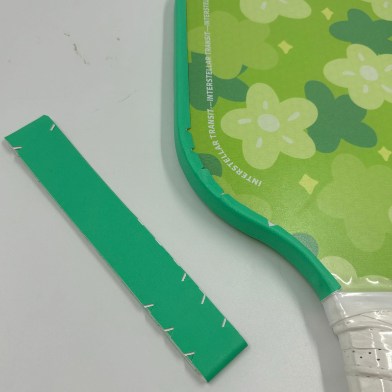 Pickleball raketo galvos krašto apsaugos lipdukai, 3 vnt. komplektas, su lipniu pagrindu, PU medžiaga, pritaikomas