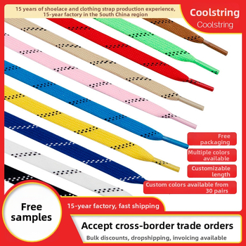 Kulogin 68 serijos plokščios dviejų sluoksnių ledo hokio kurpinių raišteliai iš medvilnės – universalūs, tinkami batams ir kasdieninei avalynei